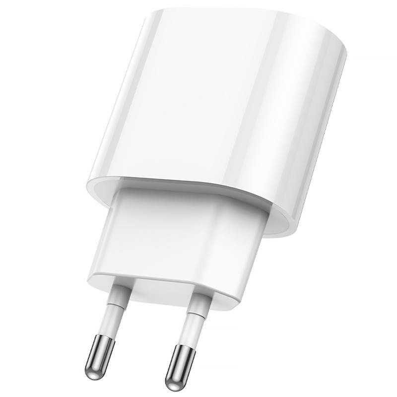 МЗП Hoco C109A Fighter PD20W+QC3.0 (1USB-A/1C) White 5