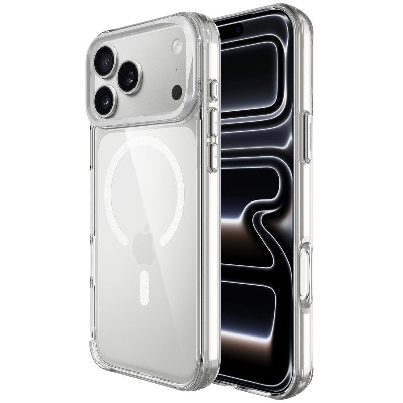 Чохол TPU Space Case Apex with Magnetic Fit для Apple iPhone 17 Pro / 18 Pro (6.3") Silver 2
