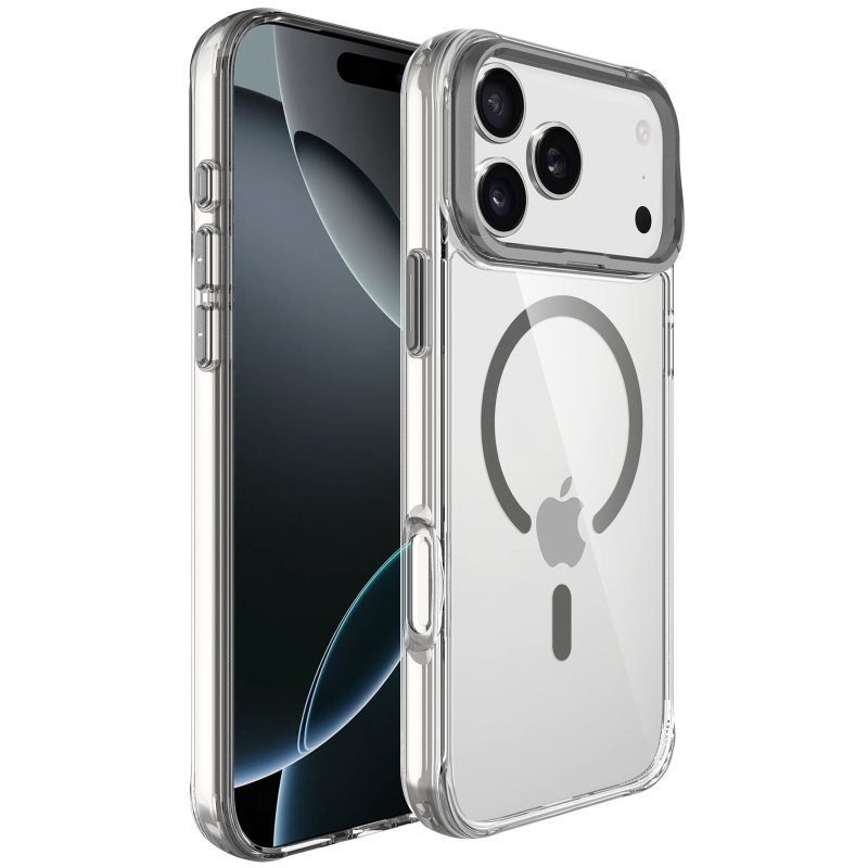 Чохол TPU Space Case Apex with Magnetic Fit для Apple iPhone 17 Pro / 18 Pro (6.3") Grey 2