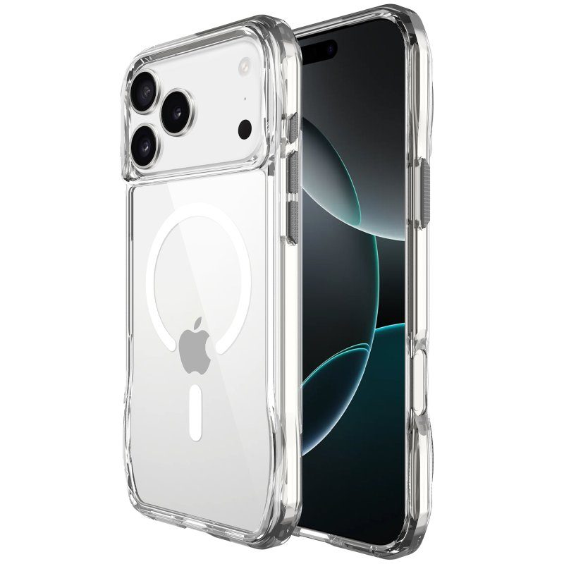 Чохол TPU Space Octagon with Magnetic Fit для Apple iPhone 17 Pro / 18 Pro (6.3") Clear 2