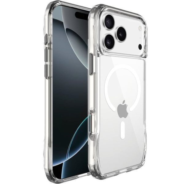 Чохол TPU Space Octagon with Magnetic Fit для Apple iPhone 17 Pro / 18 Pro (6.3") Clear