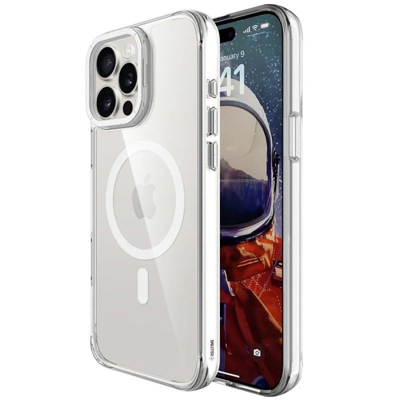 Чохол TPU Space Case Apex with Magnetic Fit для Apple iPhone 15 Pro (6.1") Silver 7