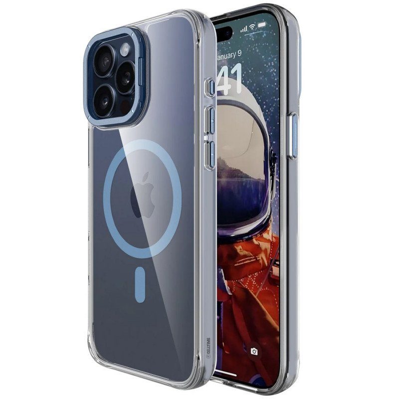 Чохол TPU Space Case Apex with Magnetic Fit для Apple iPhone 15 Pro Max (6.7") Navy Blue 8