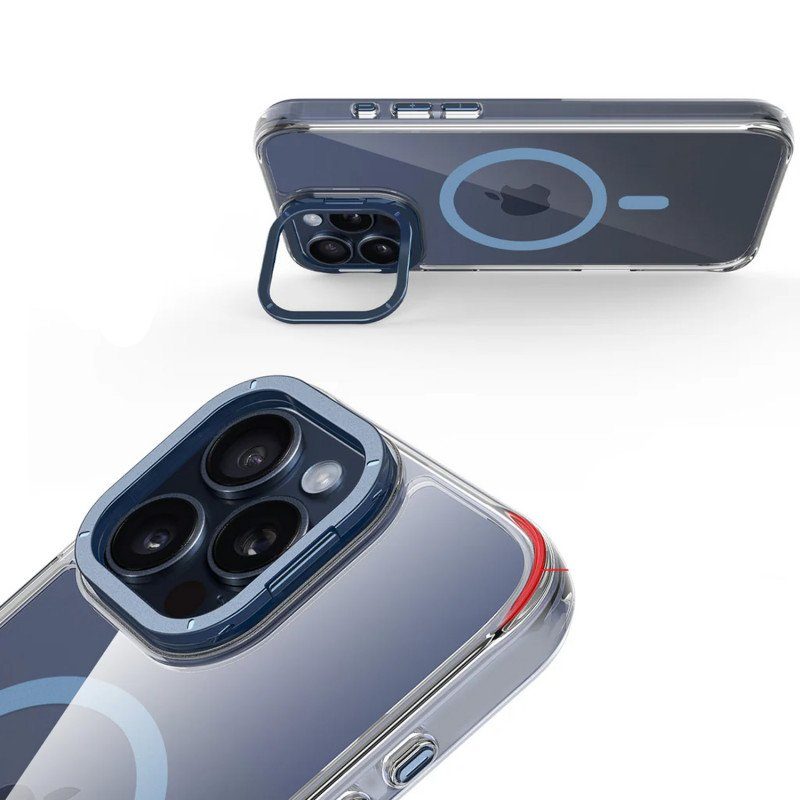 Чохол TPU Space Case Apex with Magnetic Fit для Apple iPhone 15 Pro Max (6.7") Navy Blue 4