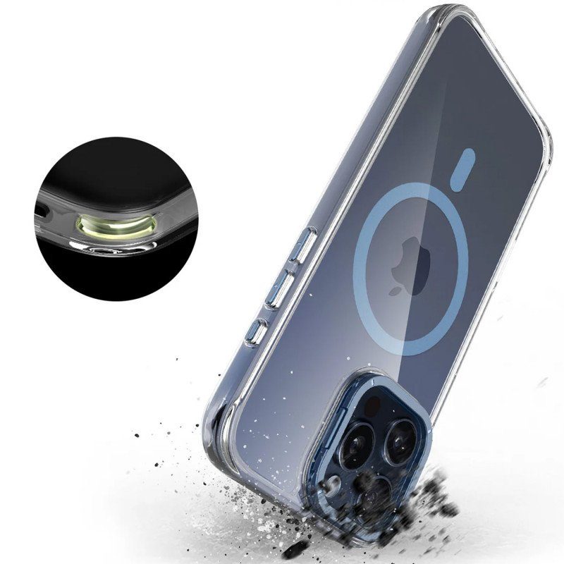 Чохол TPU Space Case Apex with Magnetic Fit для Apple iPhone 15 Pro Max (6.7") Navy Blue 7