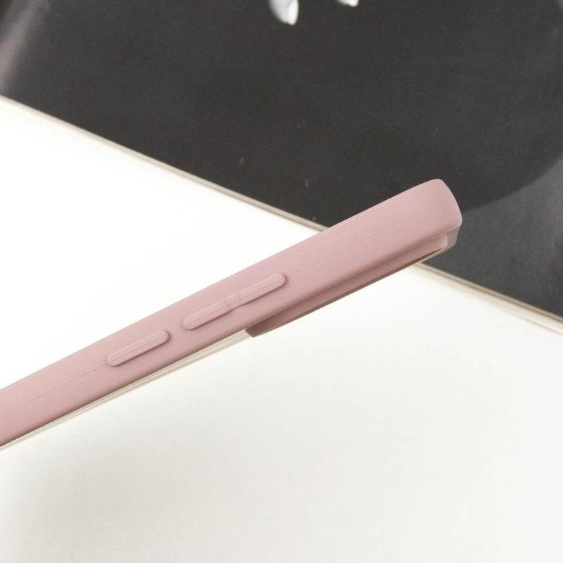 Чохол TPU GETMAN Liquid Silk Full Camera для Xiaomi Redmi Note 13 Pro 4G / Poco M6 Pro 4G / Note 14S Рожевий / Pink Sand 3