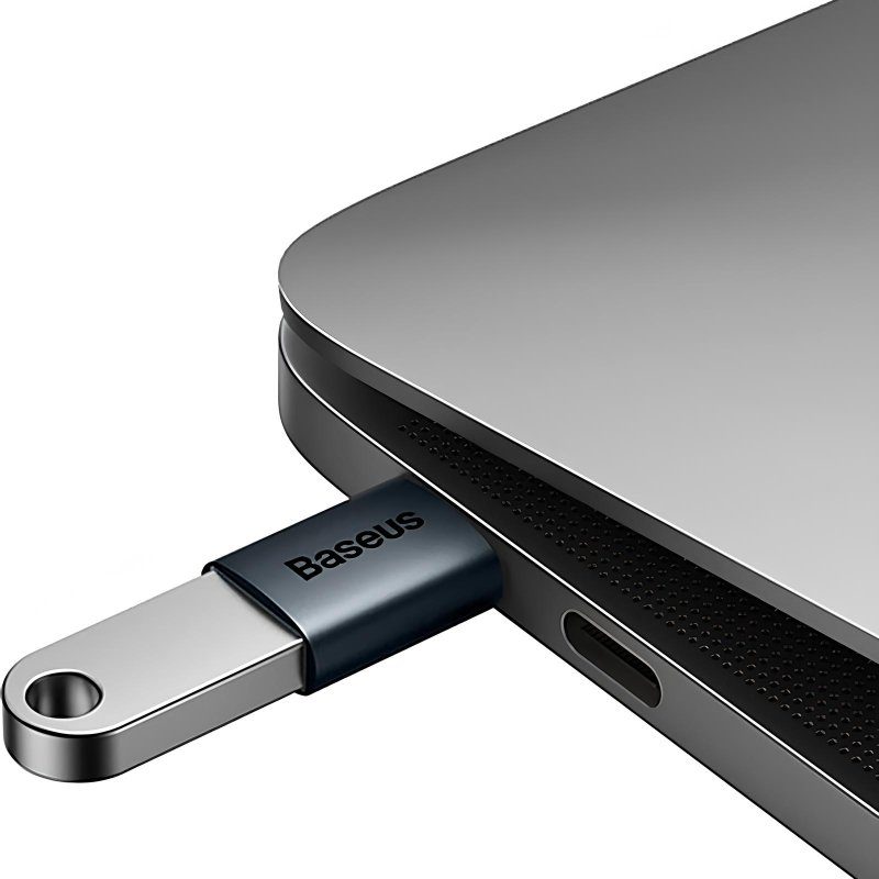 Перехідник Baseus Ingenuity Series Mini Type-C to USB 3.1 (ZJJQ000001) Blue 4
