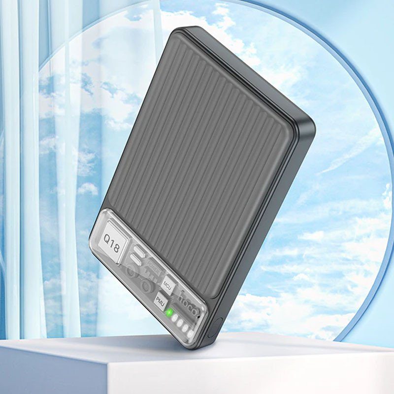 Портативний ЗП Power Bank Hoco Q18 Tourer 22.5W з БЗП 10000 mAh Black 3