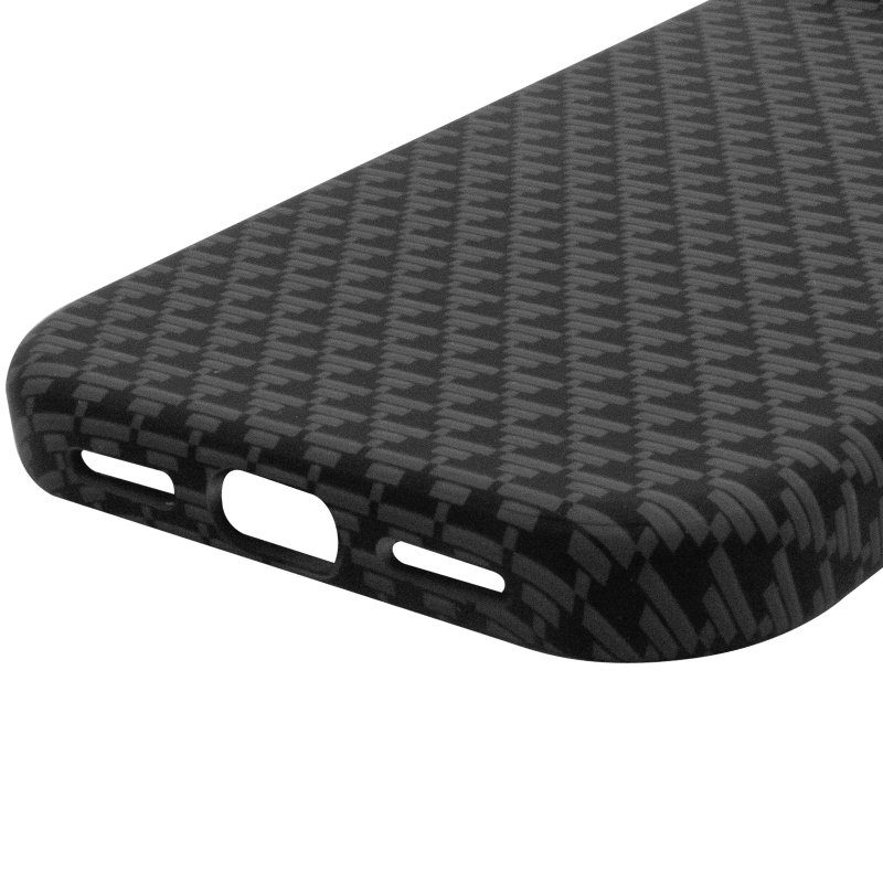 Чохол TPU+PC KVZV Triangular Pattern with Magnetic Fit для Apple iPhone 17 Pro Max / 18 Pro Max 6.9 Black 6