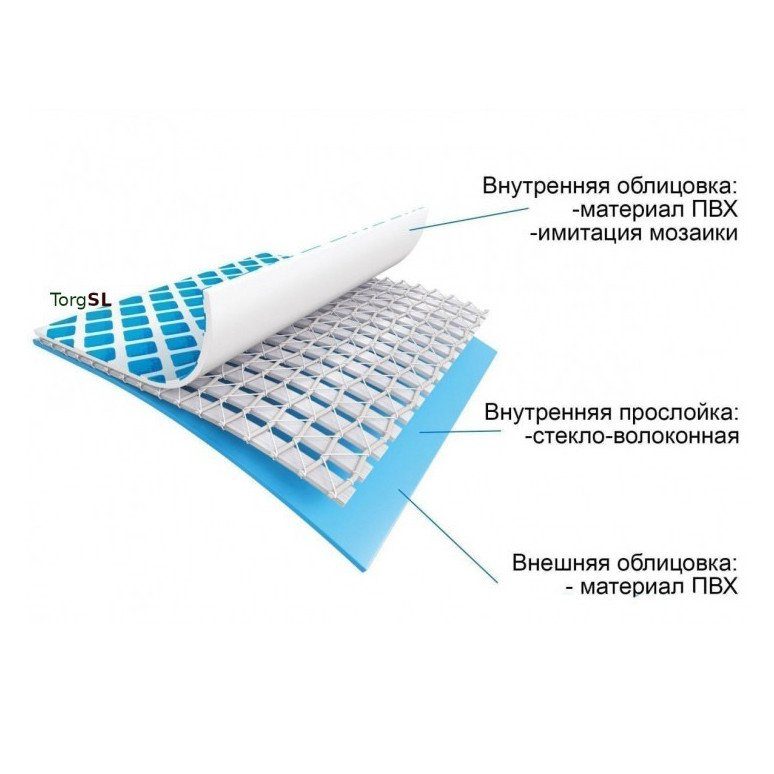 Басейн каркас 26702 305х76см, 4485л 6