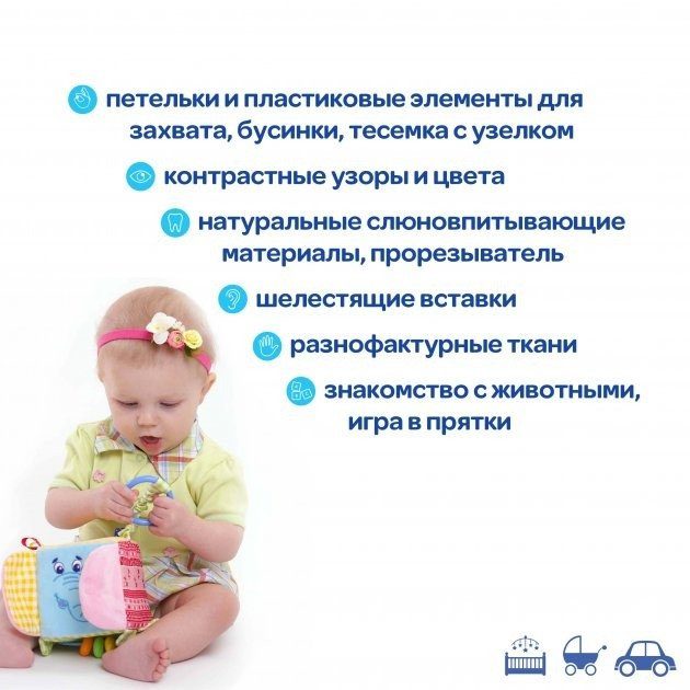 Підвіска-кубик Зоо "Слон Мілаш" МС 110202-03 3
