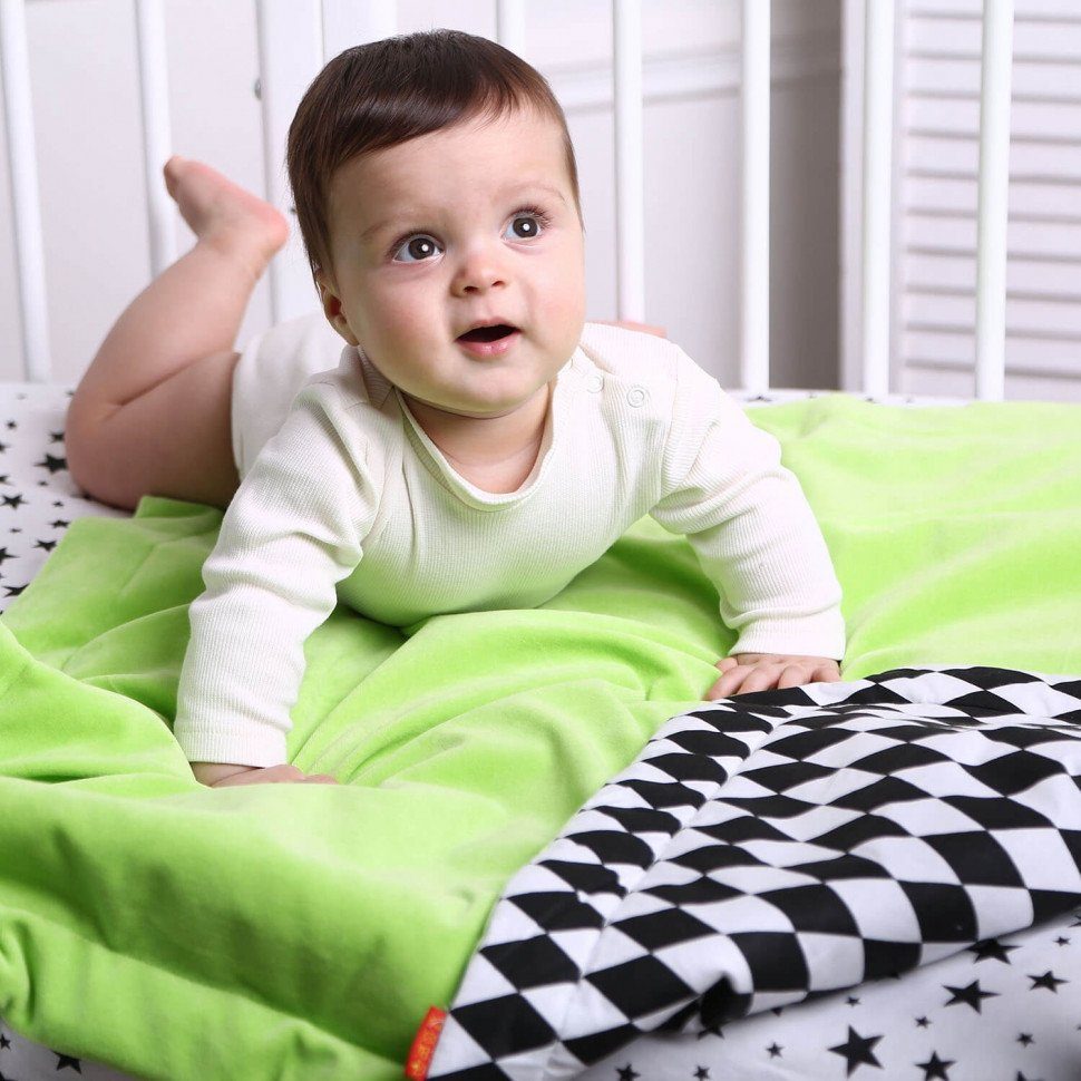 Дитячий постільний комплект Bed Set Newborn МС 110512-08 подушка + ковдру + простирадло 6