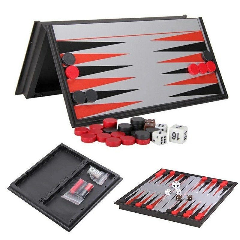 Нарди магнітні Magnetic Folding Backgammon 3820UB (RL-KBK) 2