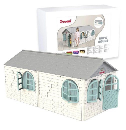 Ігровий Будиночок зі шторками DOLONI TOYS 02550/25