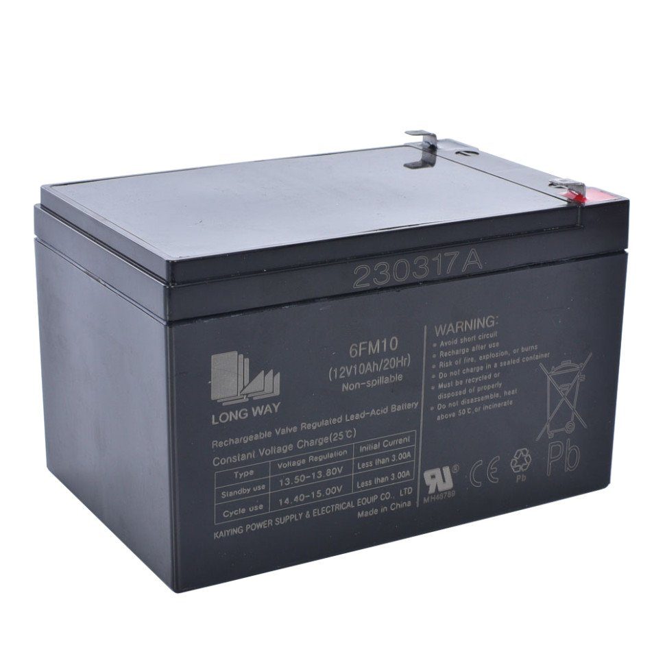 Акумуляторна батарея універсальна LONG WAY 12V10Ah-BATTERY