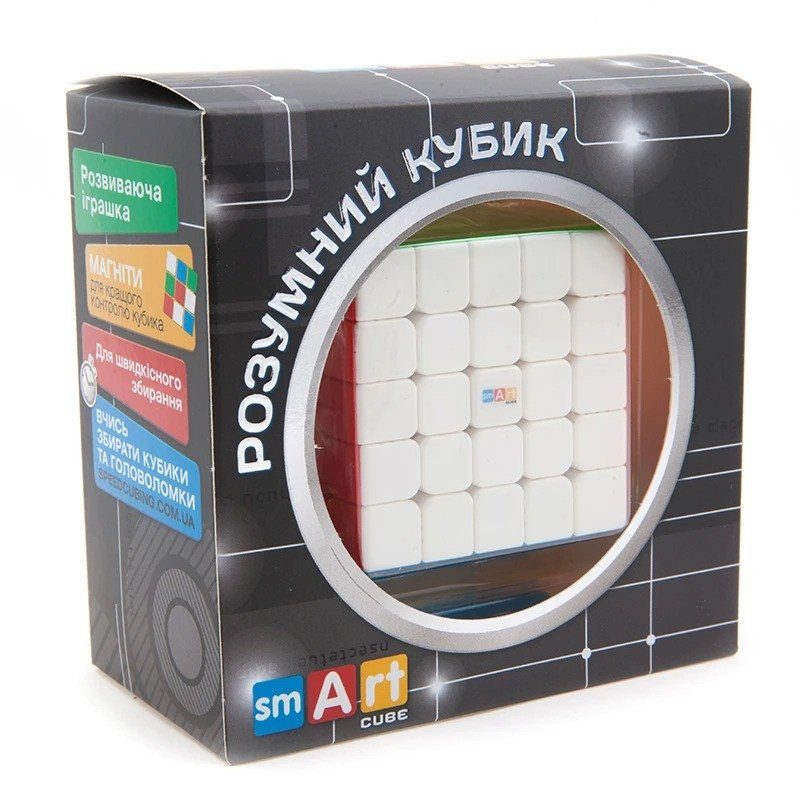 Smart Cube 5x5 Magnetic | Магнітний кубик 5х5 без наклейок SC505 3