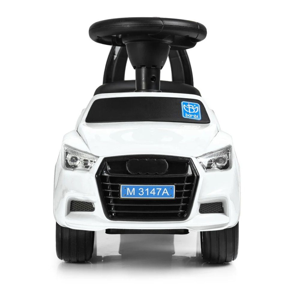 Каталка-толокар Bambi M 3147A-1 Білий музичний 2