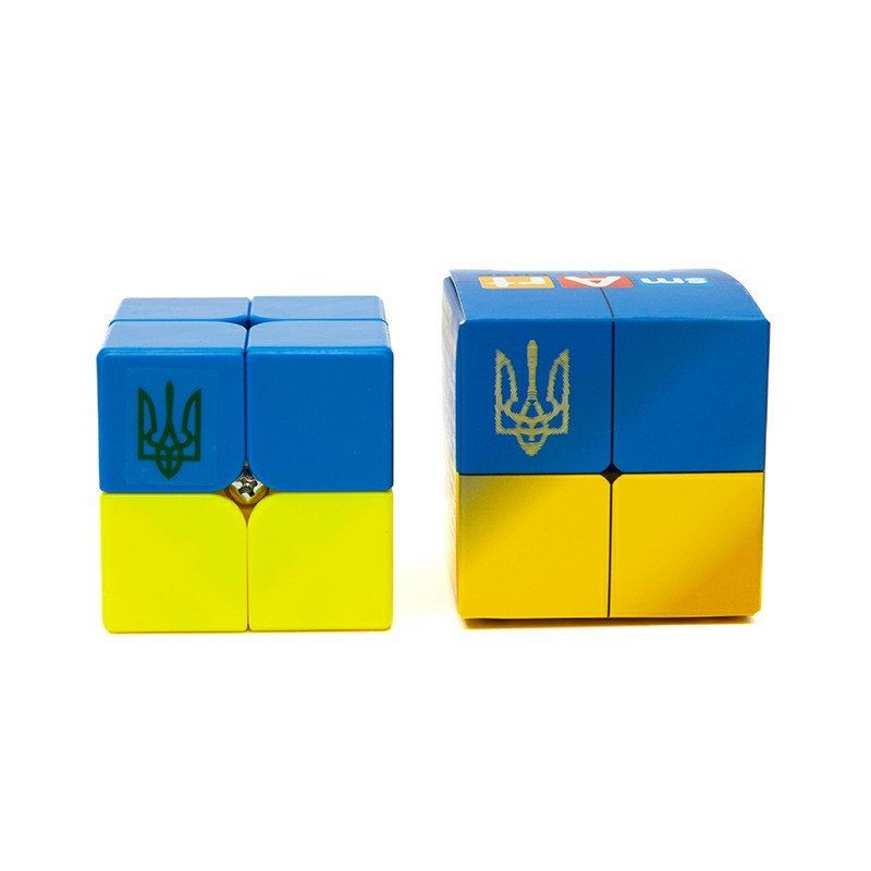 Головоломка Розумний кубик 2х2х2 "Прапор України" SCU222 (Bicolor Smart Cube 2x2x2 "Ukraine") 3