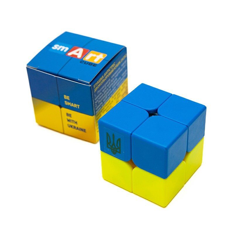 Головоломка Розумний кубик 2х2х2 "Прапор України" SCU222 (Bicolor Smart Cube 2x2x2 "Ukraine") 2