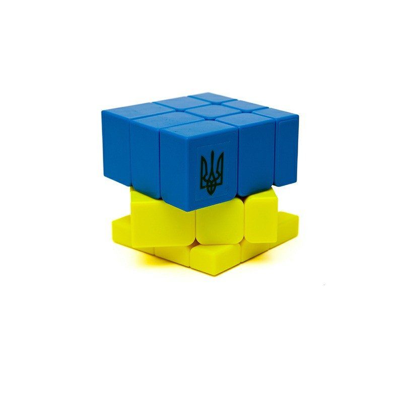 Головоломка Розумний кубик SCU333 "Прапор України" (Bicolor Bump Smart Cube "Ukraine") 3