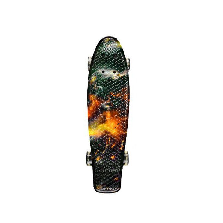 Скейт "Пенні борд"  SC20417 PU колеса зі світлом, 56 см 2