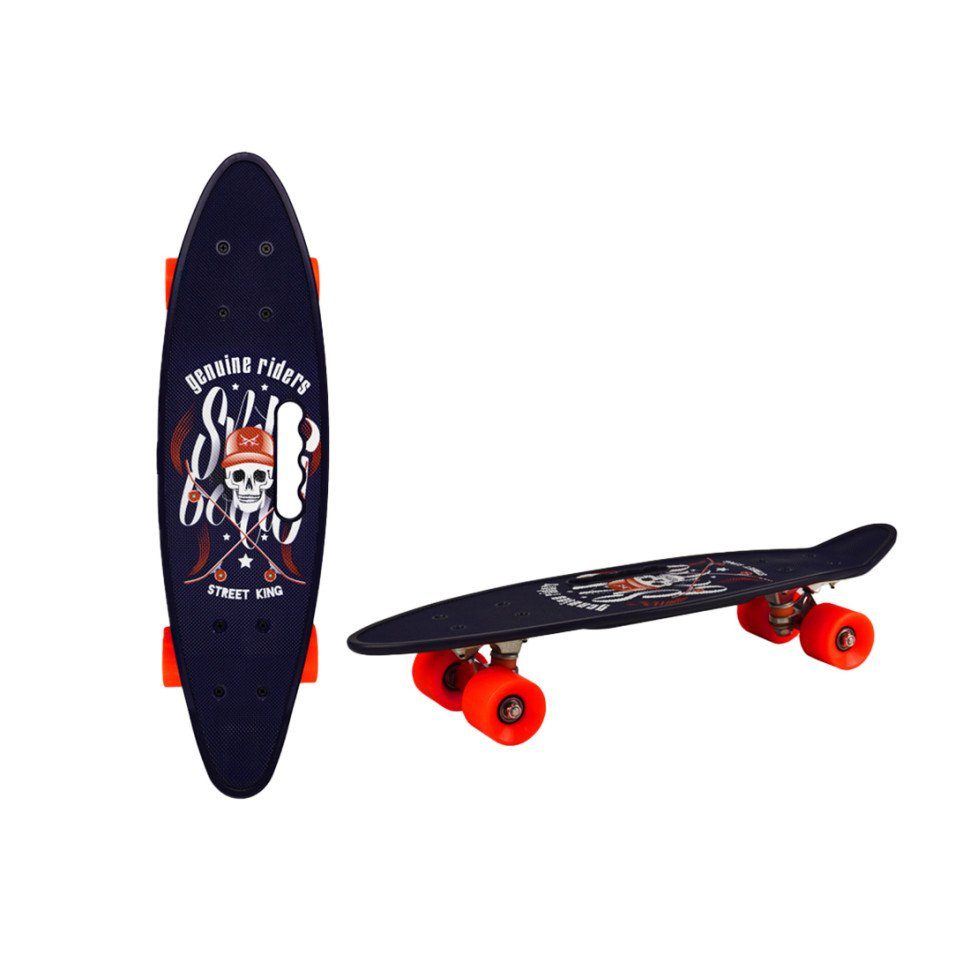 Пенні борд 24" Bambi SC20514 PU колеса, з ручкою Червоний