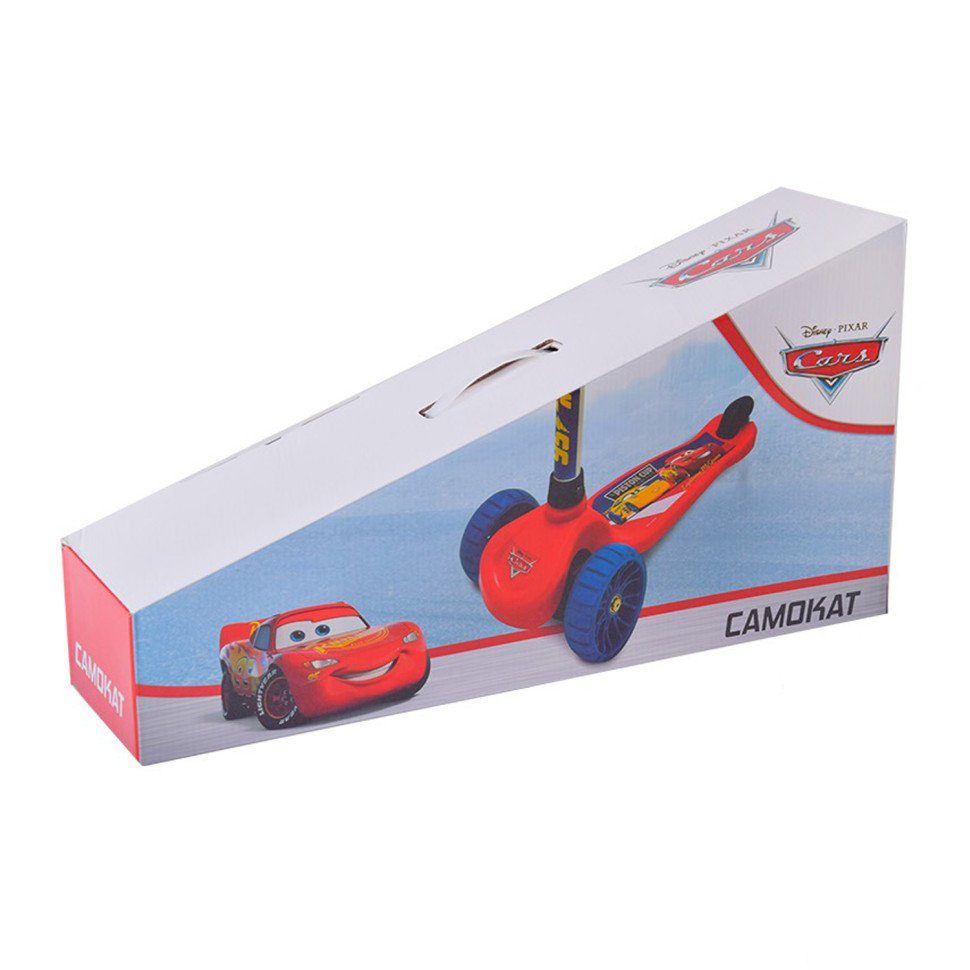 Самокат дитячий 3-х колісний "Cars" LS2214 2
