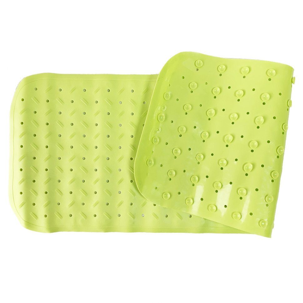 Килимок у ванну на присосках MGZ-0901(Lime) 35х95 см 2