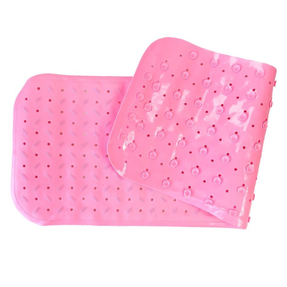 Килимок у ванну на присосках MGZ-0901(Soft-Pink) 35х95 см 2