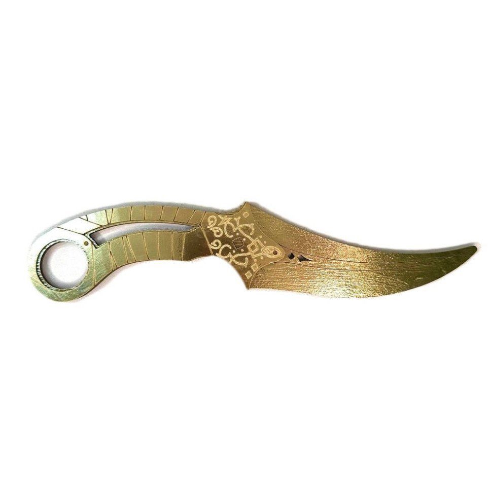 Ніж дерев'яний сувенірний «Фанг AUREATE» FAN-AU 2