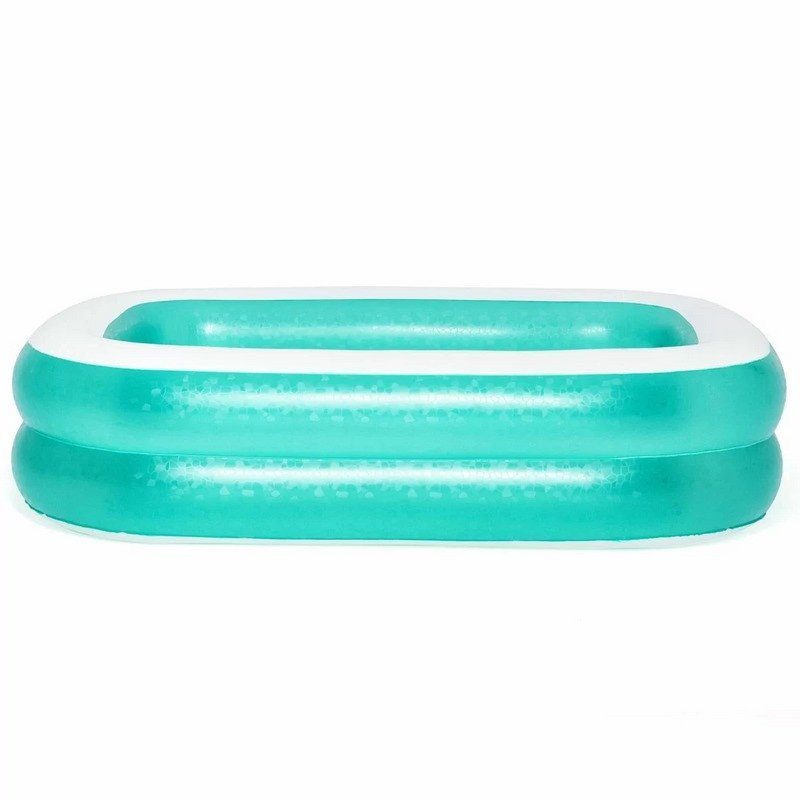 Надувний басейн сімейний 54005(Green) прямокутний 201 x 150 x 51 см 450 л 2