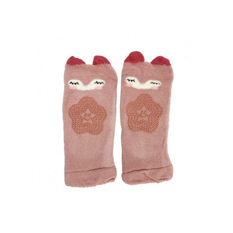 Дитячий набір наколінники і шкарпетки "Кіт" MGZ-0649(Pink) 3