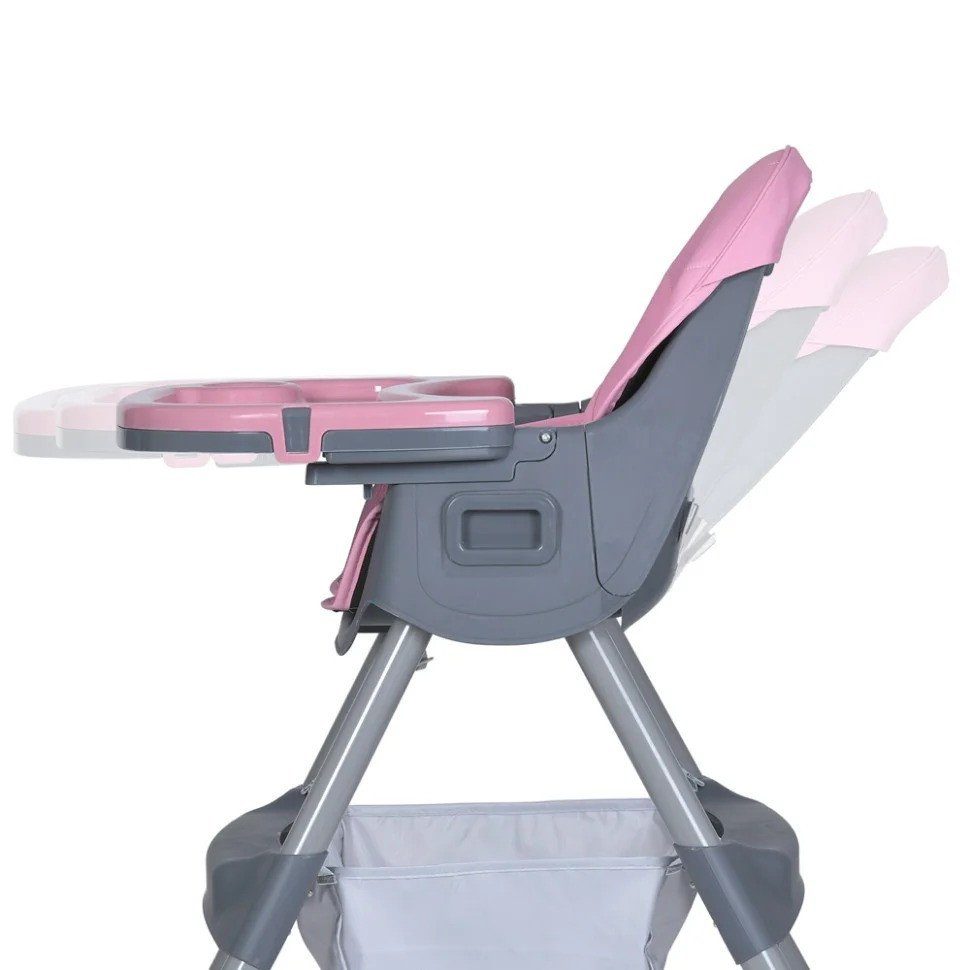 Стільчик для годування M 5722 Lilac до 20 кг, складаний, 5-ти точковий, екошкіра 5