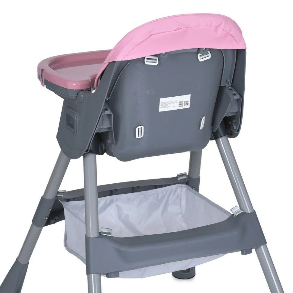 Стільчик для годування M 5722 Lilac до 20 кг, складаний, 5-ти точковий, екошкіра 2