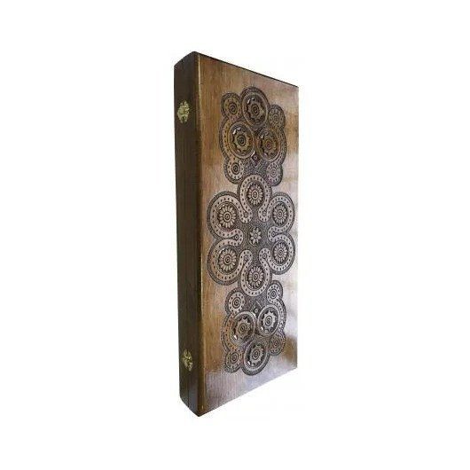 Нарди дерев'яні ручної роботи Backgammon 1 NR-5244, 32 фішки двох кольорів 3