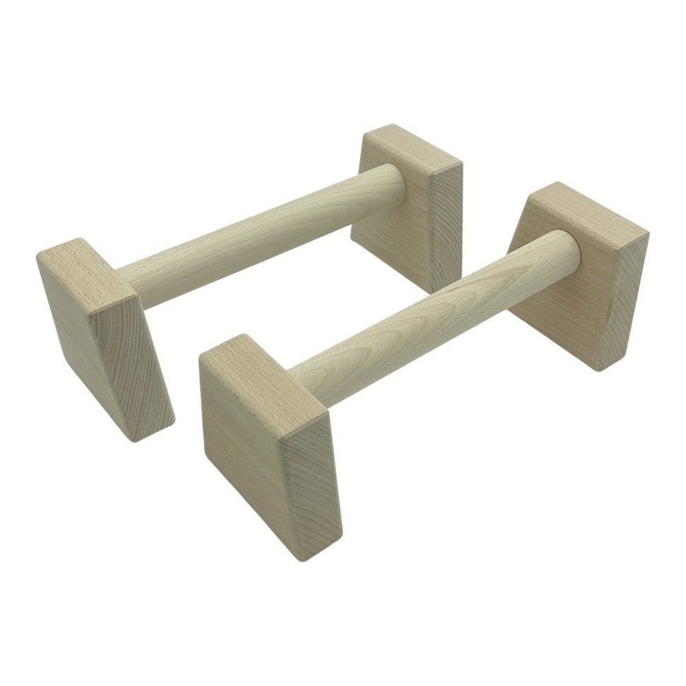 Паралетси, упори для віджимання дерев'яні Wood Gym Push Up NE-WD-30 з бука 30 см 2 шт 2