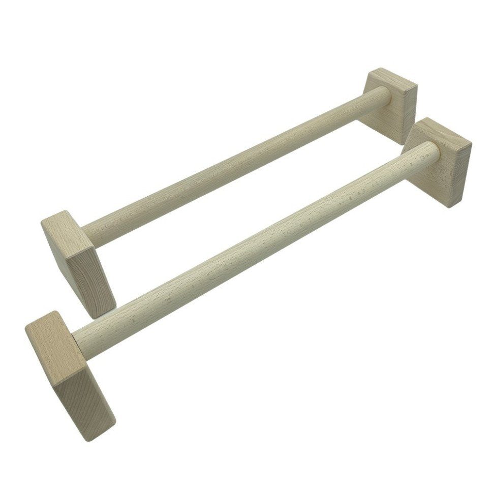 Паралетси, упори для віджимання дерев'яні Wood Gym Push Up NE-WD-50 з бука 50 см 2 шт 2