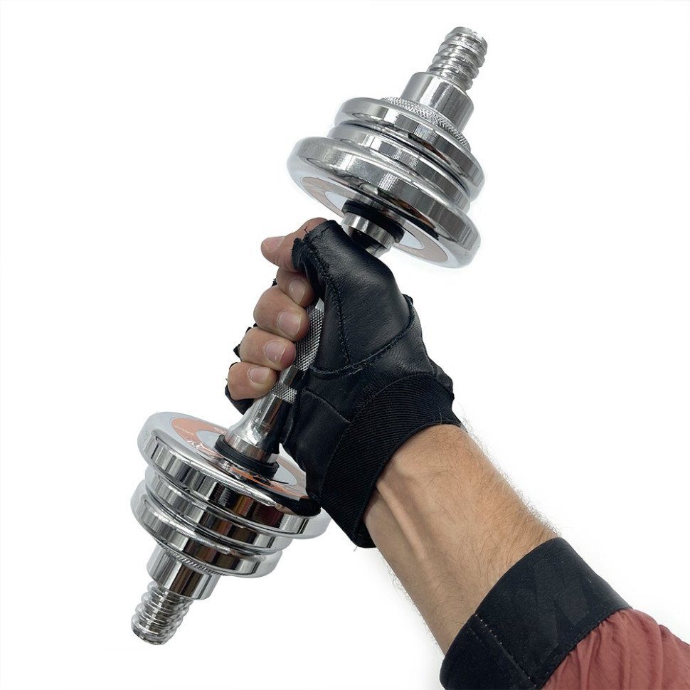 Рукавички для важкої атлетики та фітнесу Gym SP NE-LG-32-M, розмір M 5