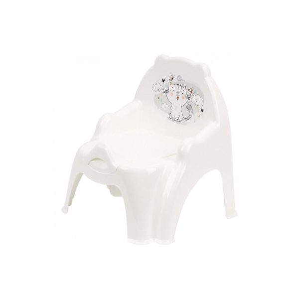 Дитячий горщик-крісло 1294TXK(White) без музики