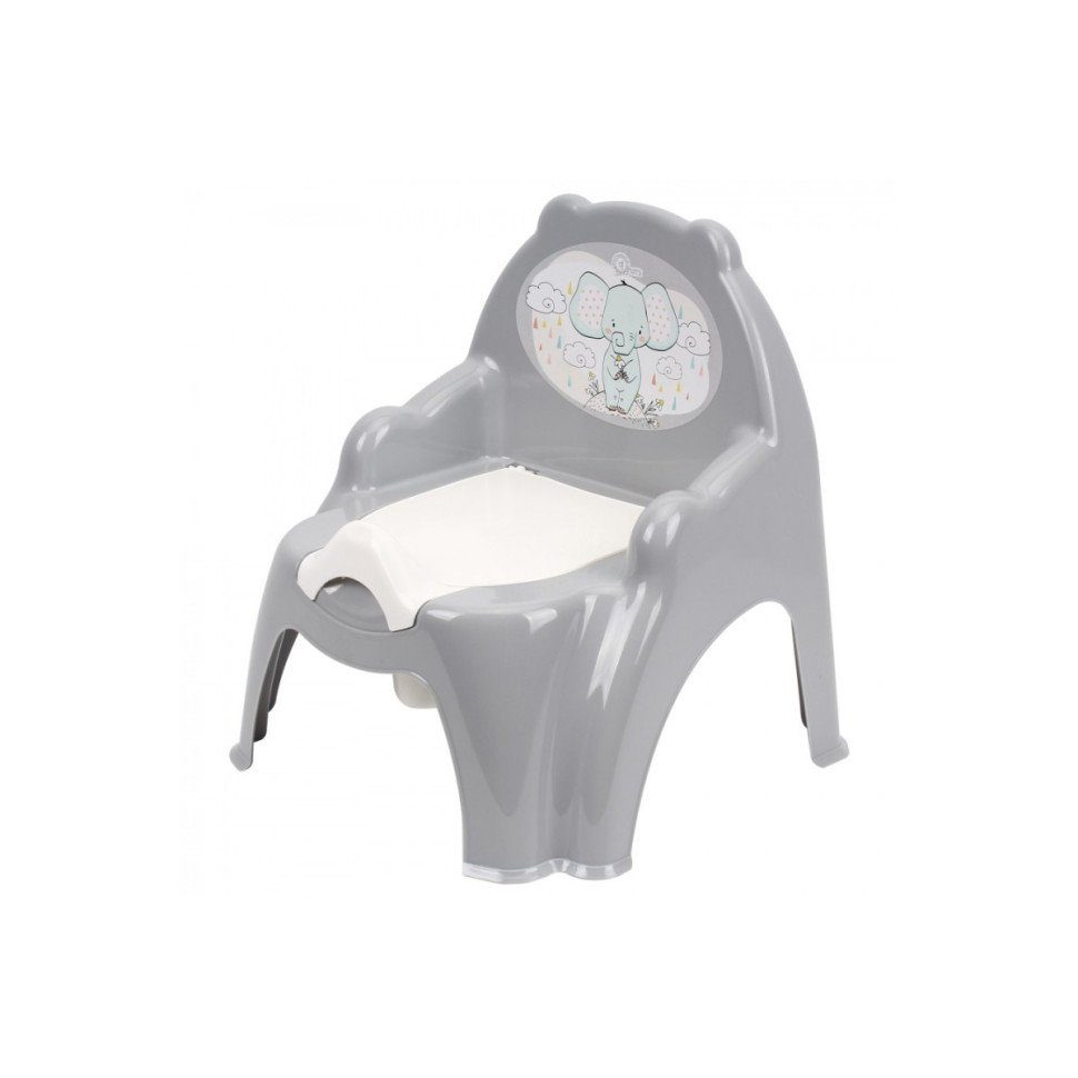 Дитячий горщик-крісло 1294TXK(Gray) без музики