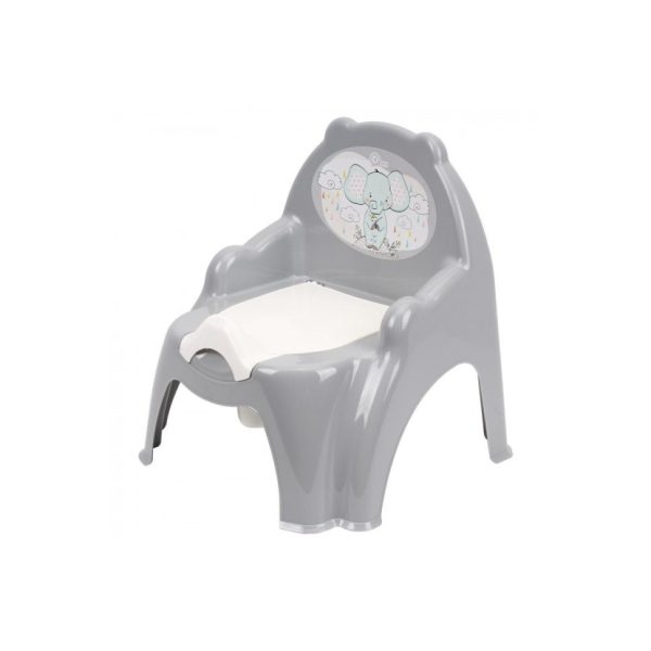 Дитячий горщик-крісло 1294TXK(Gray) без музики