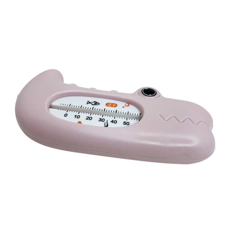 Іграшка-термометр для ванни "Крокодил" MGZ-1107(Pink) 2