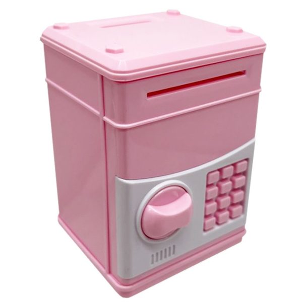 Дитяча іграшка "Скарбничка-сейф" 777S(Pink) механічна