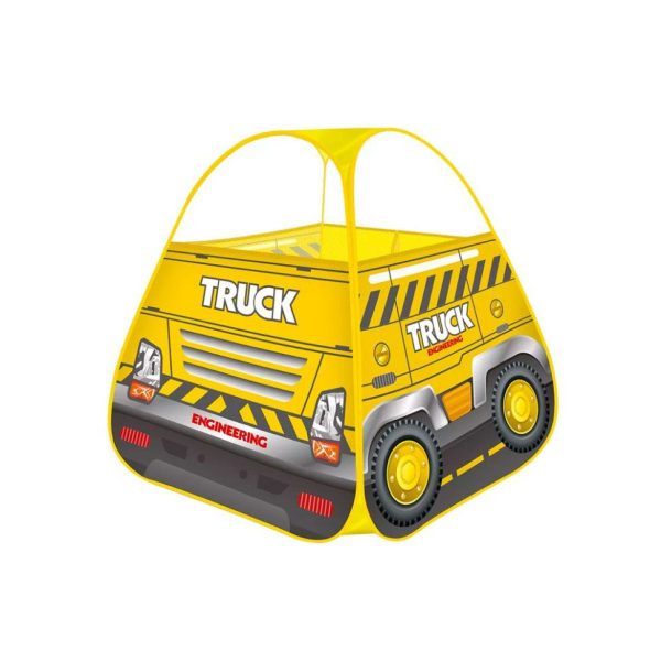 Дитячий намет "Піраміда-Truck" MR 1116(Yellow) розмір 99х80х80 см