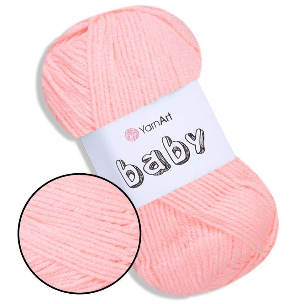 Пряжа для іграшок Baby YA150-50 акрил, 50 грам, 150 м, в асортименті 4