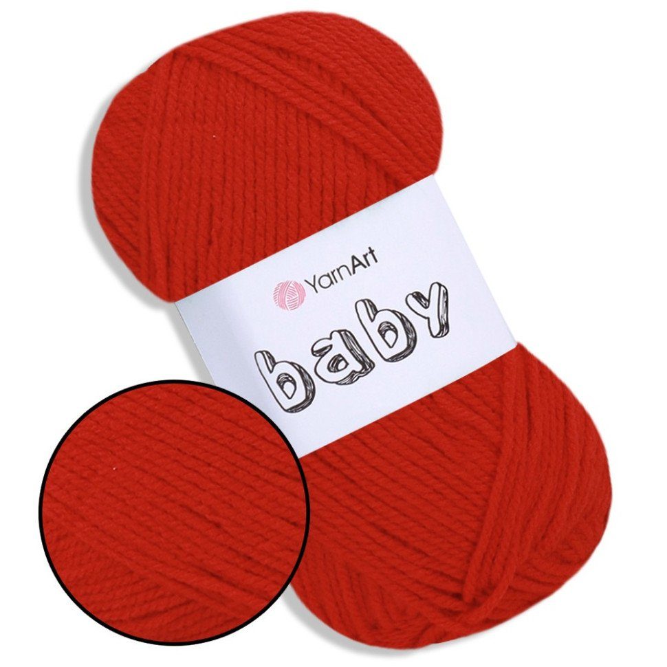 Пряжа для іграшок Baby YA150-50 акрил, 50 грам, 150 м, в асортименті 3