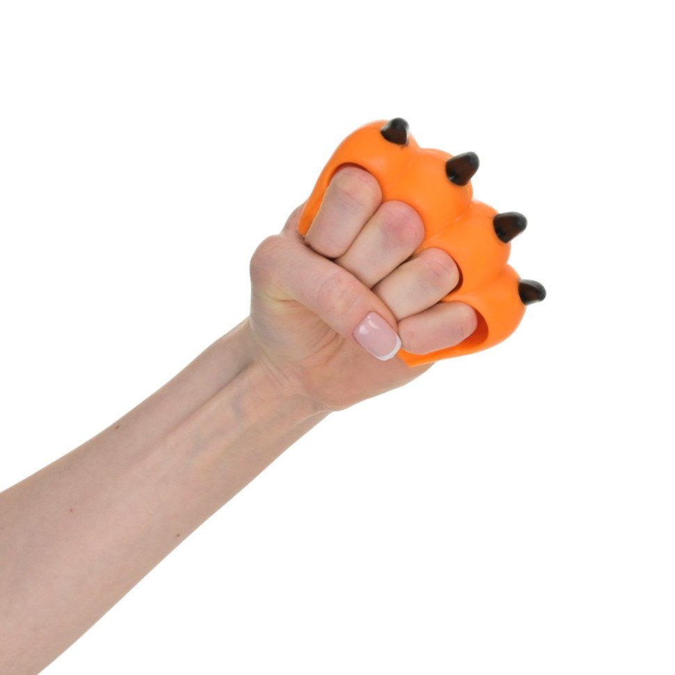 Антистрес дитячий Кігтики Cat Claws YD2576(Orange-White) 9 см 2