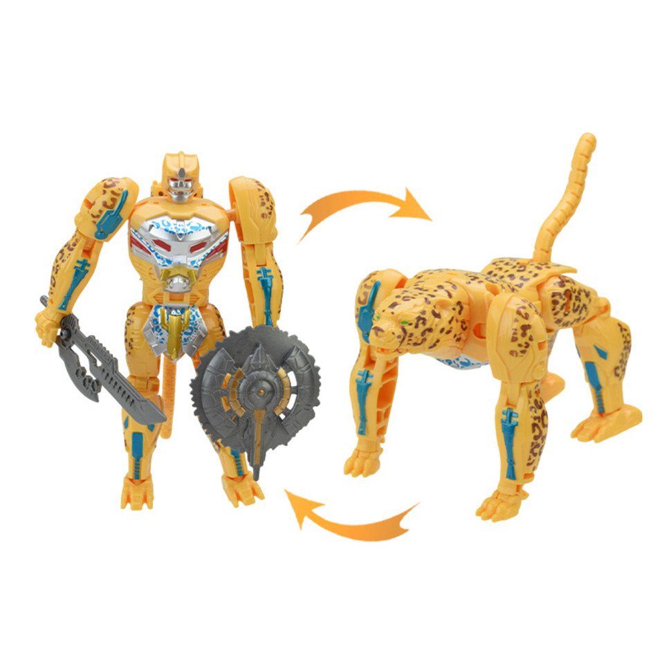 Дитячий робот-трансформер Justice Cheetah 168-85(Yellow) робот-гепард 2