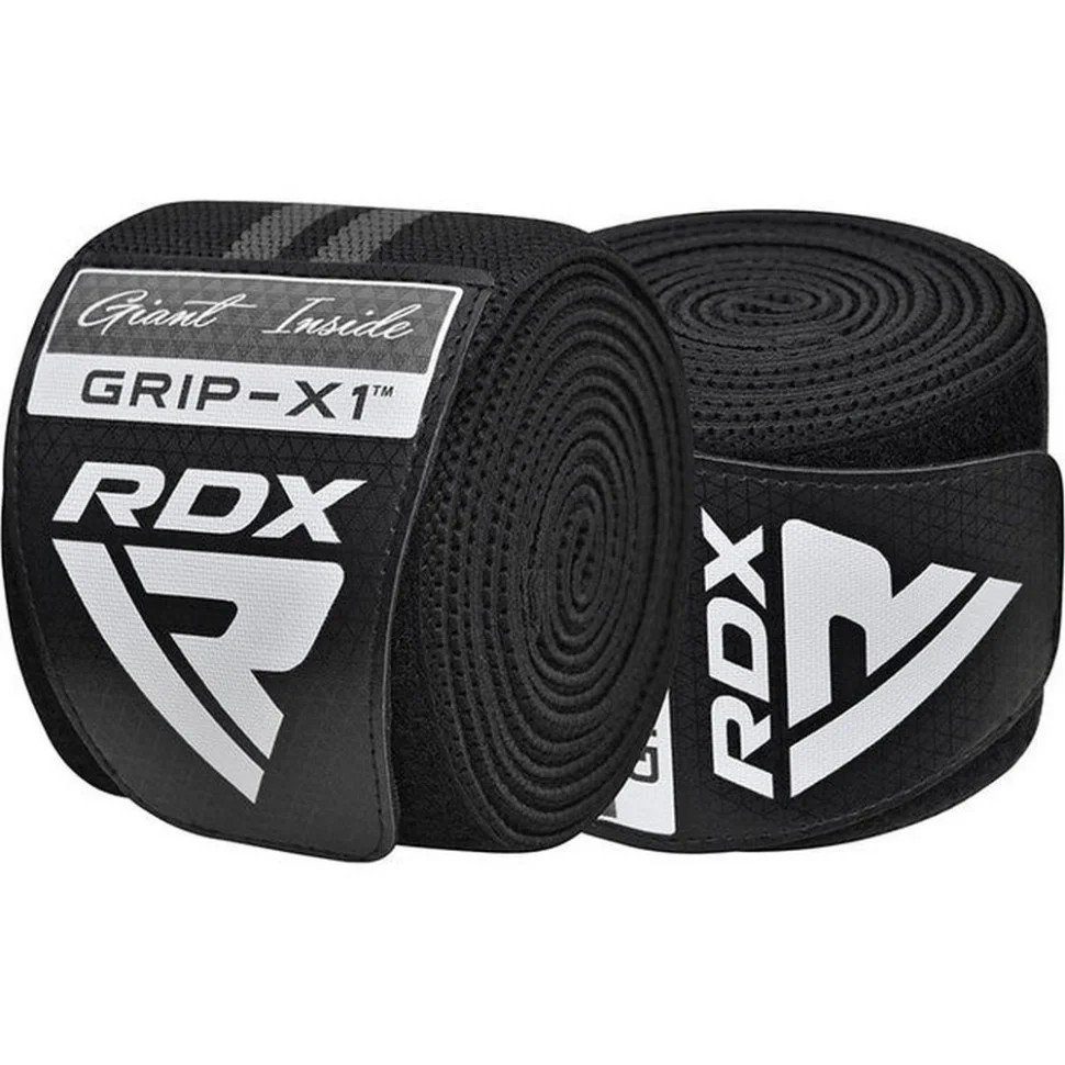 Бінти на коліна KR11 GYM Knee Wrap RDX Inc WAH-KR11BG, Black/Grey 4