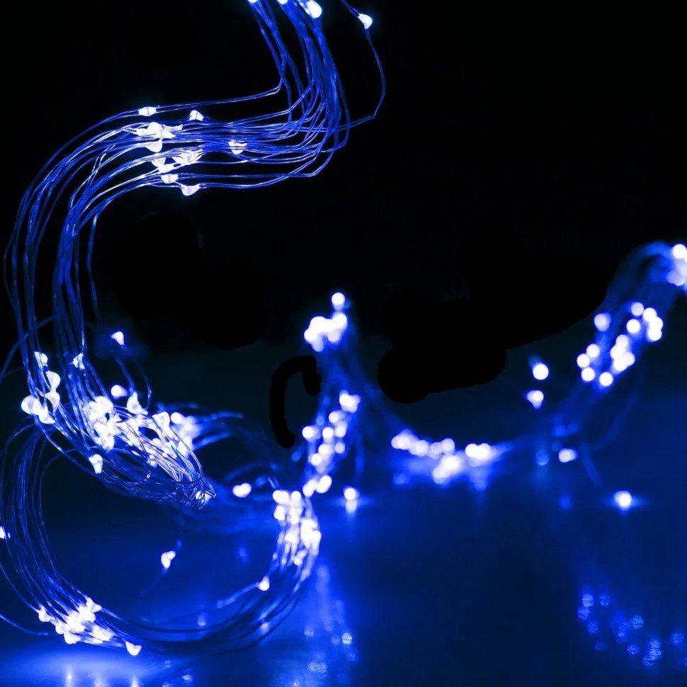 Гірлянда (кінський хвіст) Springos CL0095, 2 м 300 LED, Blue 4
